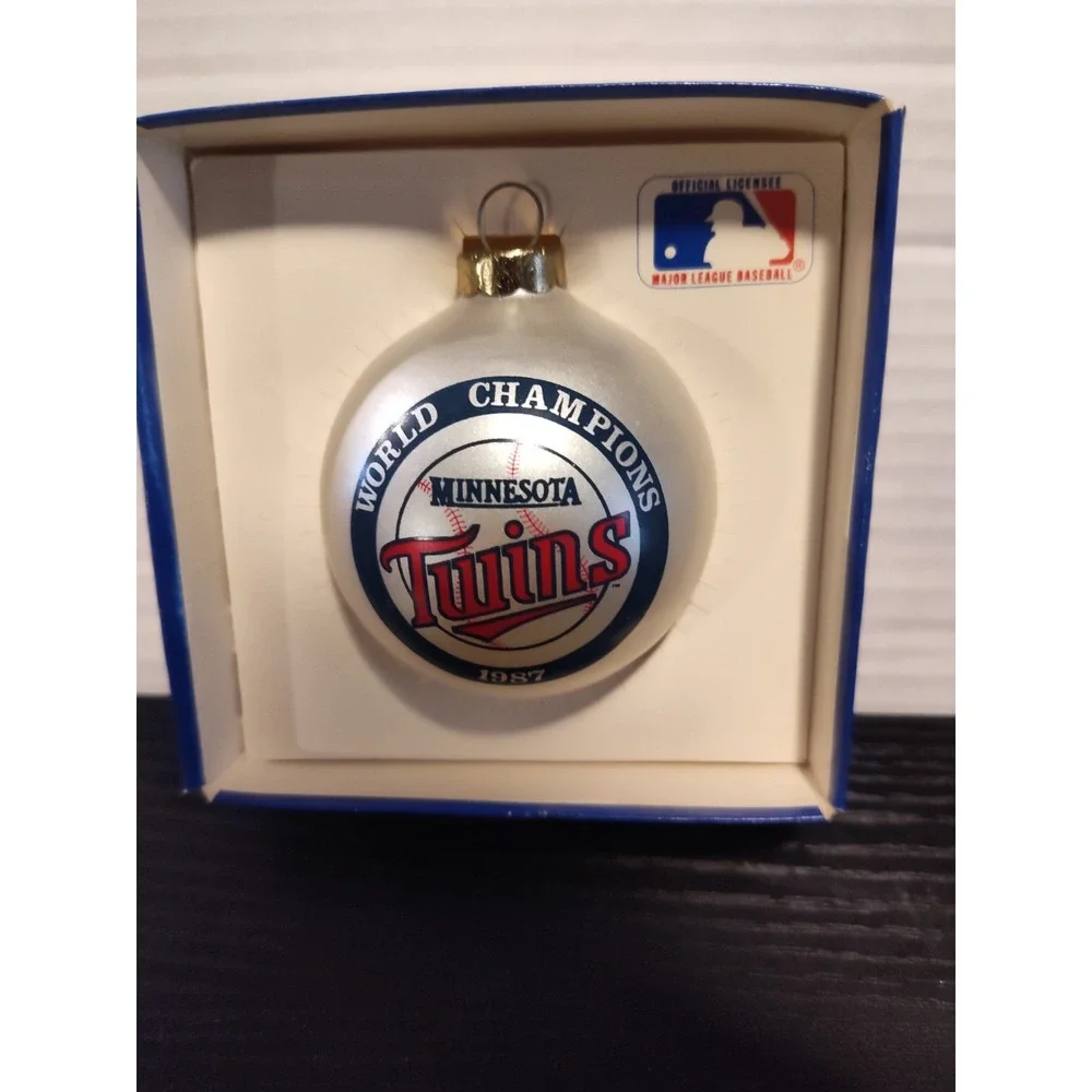 1987 World Champions Minnesota Twins Christmas Ornament
